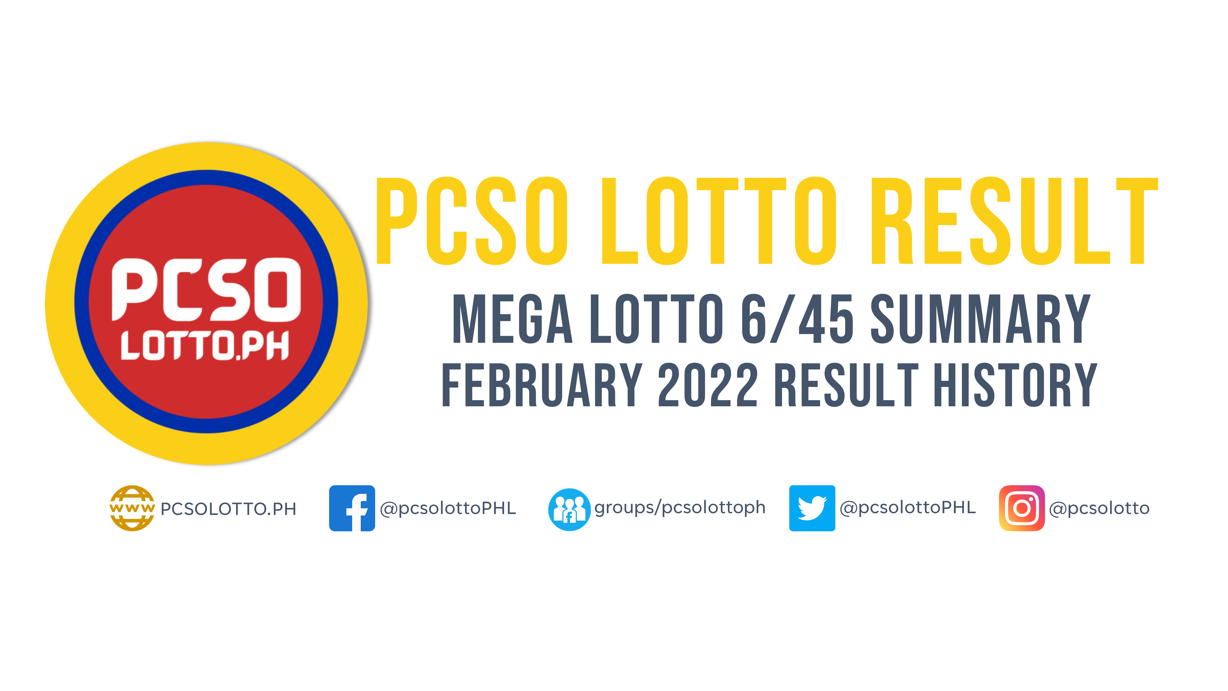 6/45 Lotto Result History, Summary February 2022 - Lotto Result Today