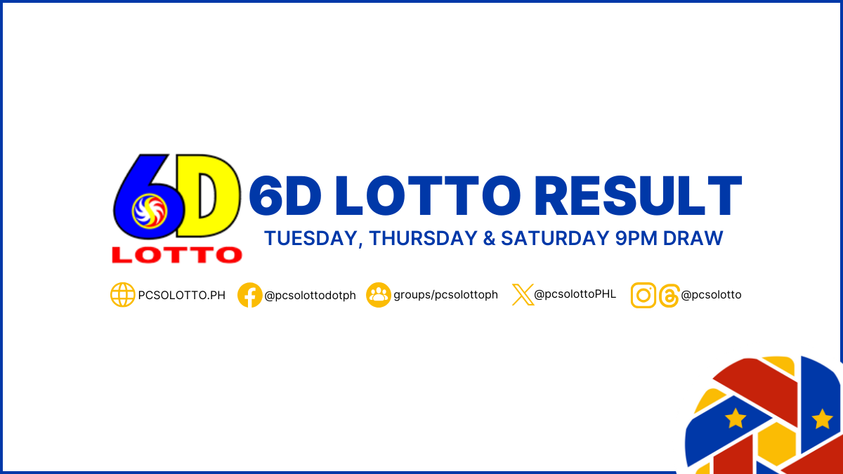 6D Lotto Result Today, April 4, 2024 Lotto Result Today