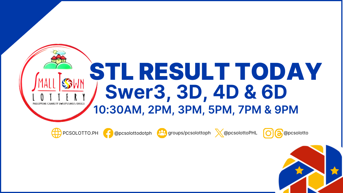 STL Result Today, May 5, 2024 Official PCSO Lotto Results